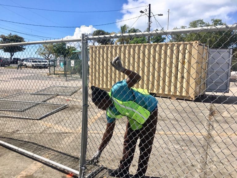 Customs Building Construction Limits Cruz Bay Parking