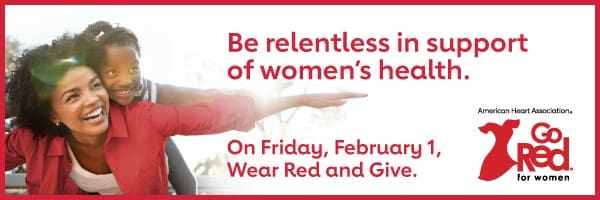 Female Senators Join to Support National Wear Red Day