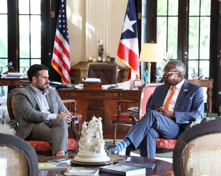 Governors Bryan, Rosselló Meet in Puerto Rico