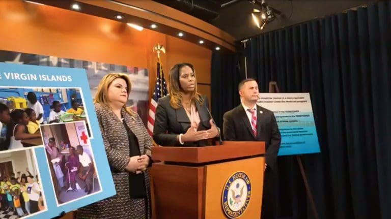 Plaskett’s Bill Calls for Eliminating Health Care Inequities in U.S. Territories