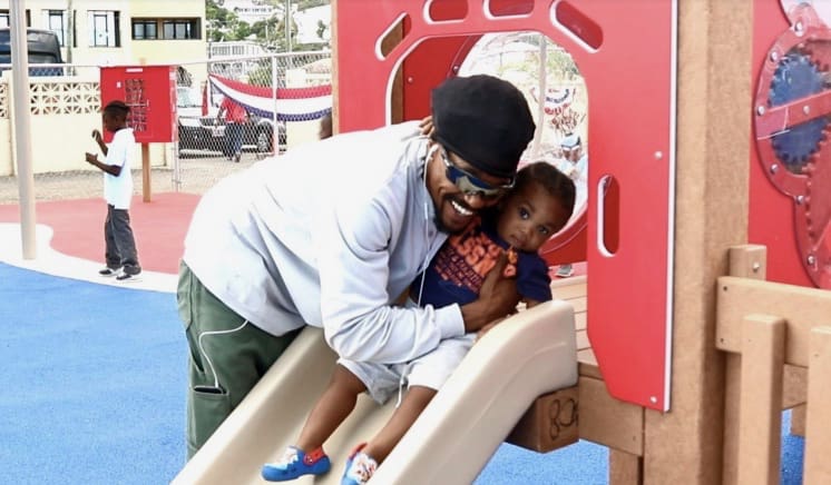 Griffith Park Playground Reopens on St. Thomas