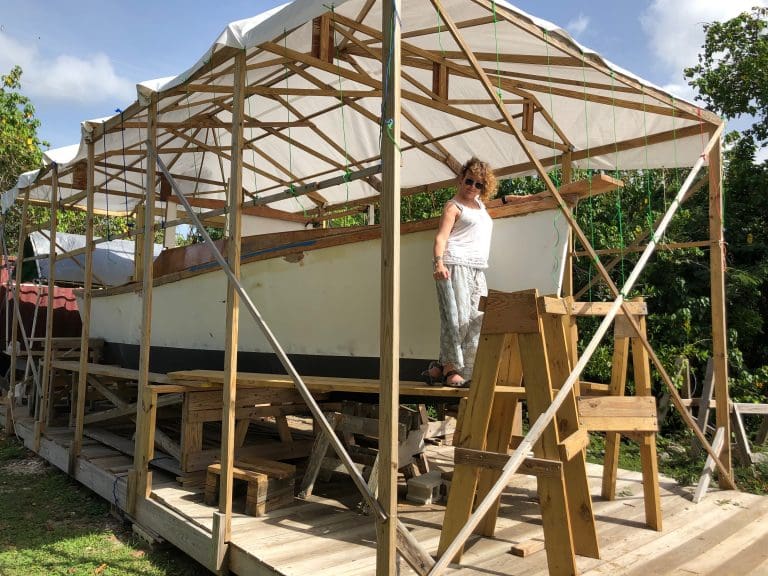 Disability Doesn’t Hold Back St. Croix Woman from Building Boat