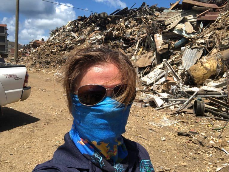 Kitty Edwards Tackles Environmental Issues in the Virgin Islands