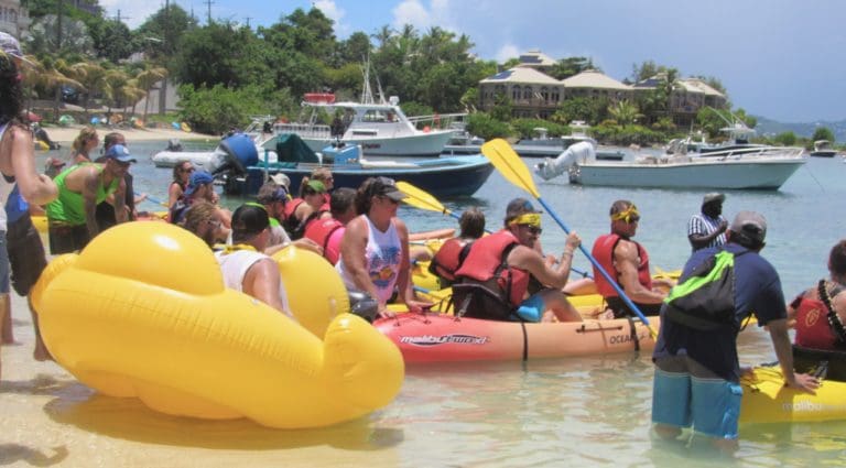 Team River Runner, STJ Community Share Chaotic Kayak Race