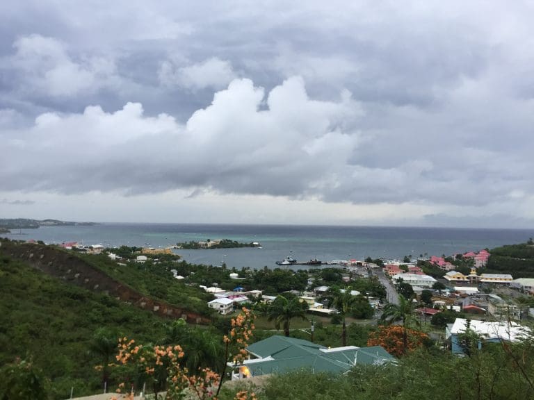 Dorian Just Grazes St. Croix