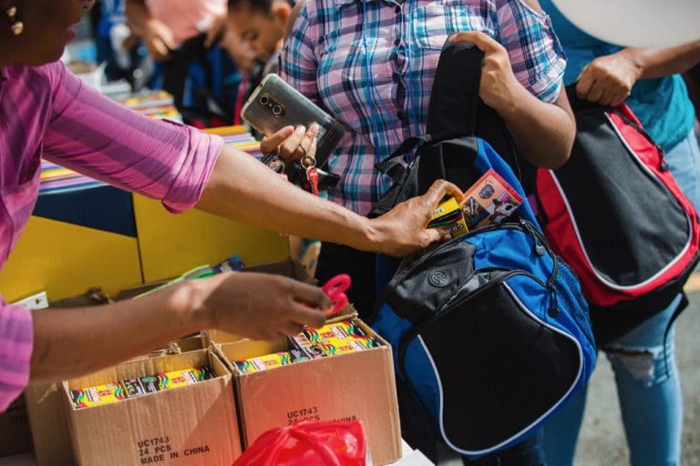 My Brother’s Workshop, Home Depot Distribute 1,000 Backpacks