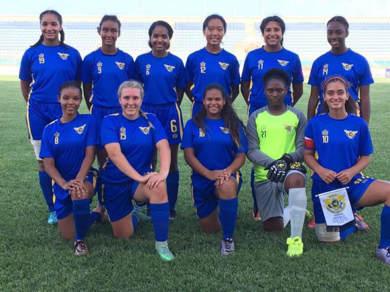 USVI Soccer Association National U-17 Women Competing in Barbados