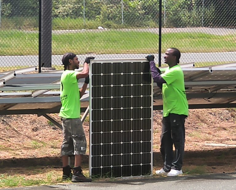 V.I. Port Authority Refurbishes Photovoltaic System at King Airport