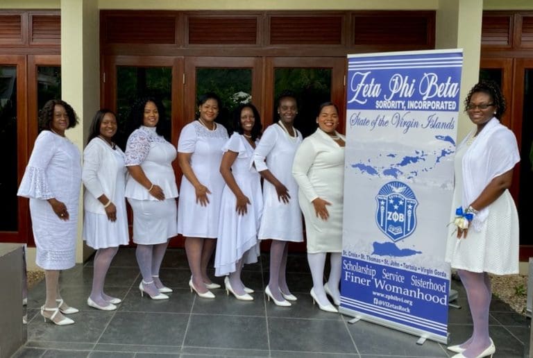 Zeta Phi Beta Sorority Charters Graduate Chapter in BVI