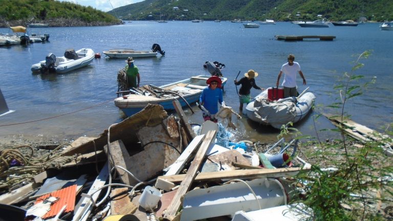 CBCC Works With Community to Clean Up Old Hurricane Debris