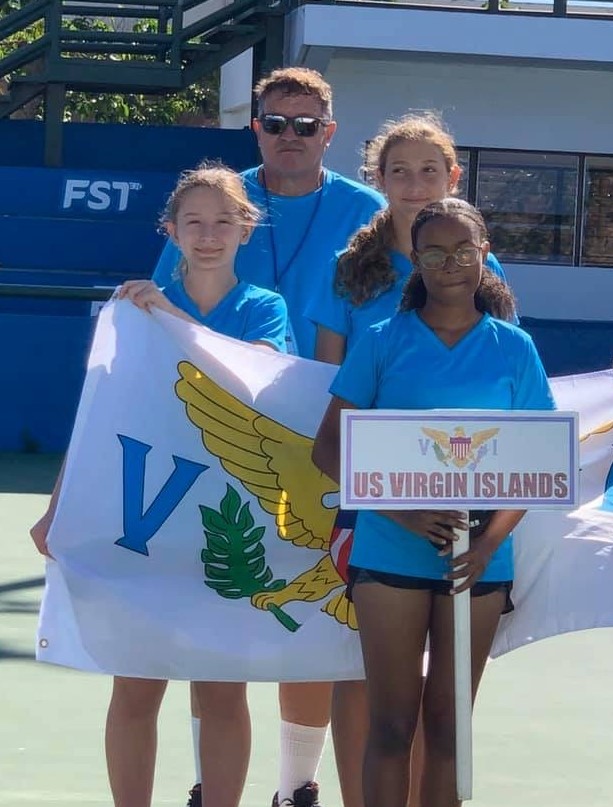V.I. Makes Strong Showing in Jr. Fed Cup Tennis at El Salvador Competition