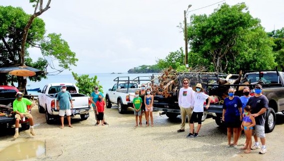 Beach Clean-Up, Donations, Not Fishing, Mark Northside Sportfishing Club’s Bastille Day