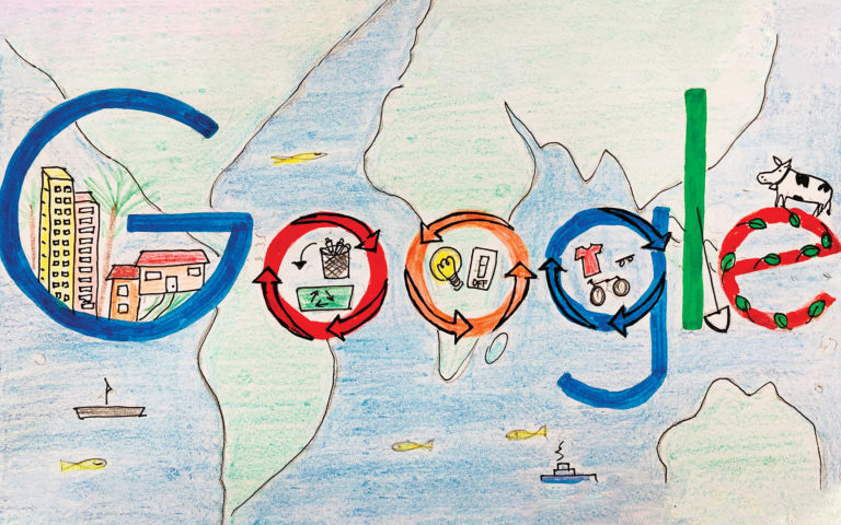 Antilles Student Makes it to Finals of Doodle for Google Contest