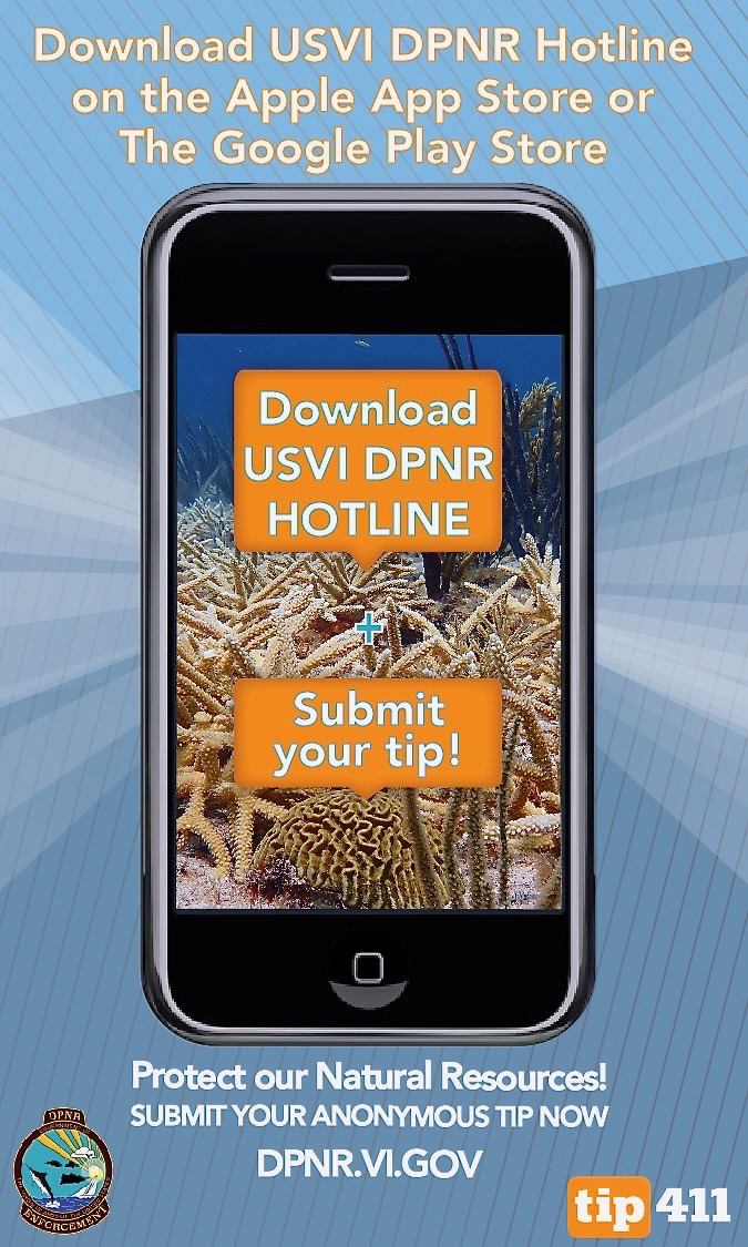 DPNR Launches New Reporting App to Protect Natural Resources in Territory