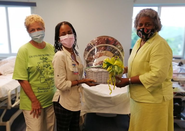 Sorority Gifts UVI Student Nurses With Much Needed PPE