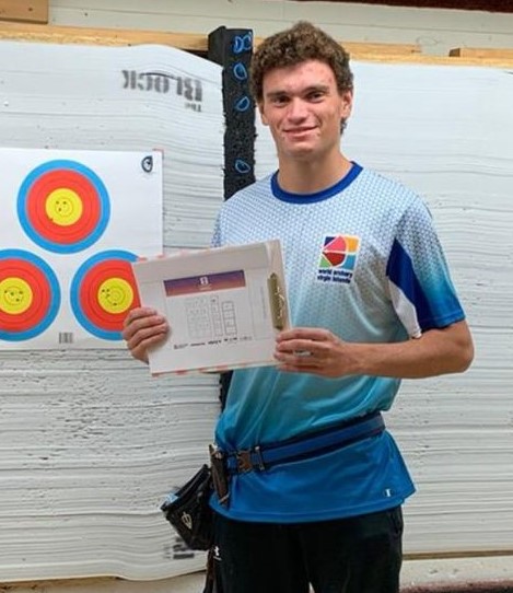 Nicholas D’Amour Continues to Excel at Indoor Archery World Series