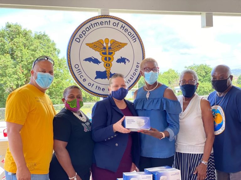 Virgin Islands Association DC Donates 10,000 Masks to USVI