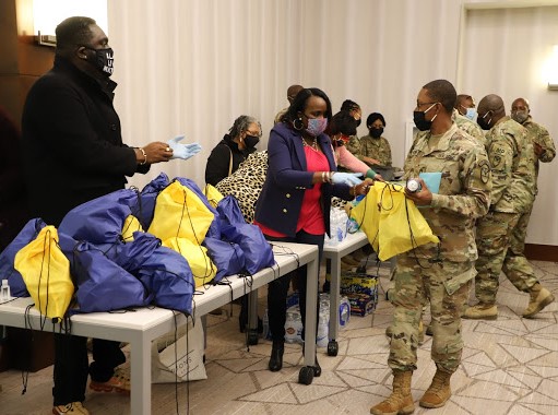 VIADC Distributes Taste of Home Treat Bags to 130 VING Troops in Washington D.C.