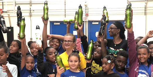 CZM Continues Distributing Reusable Water Bottles