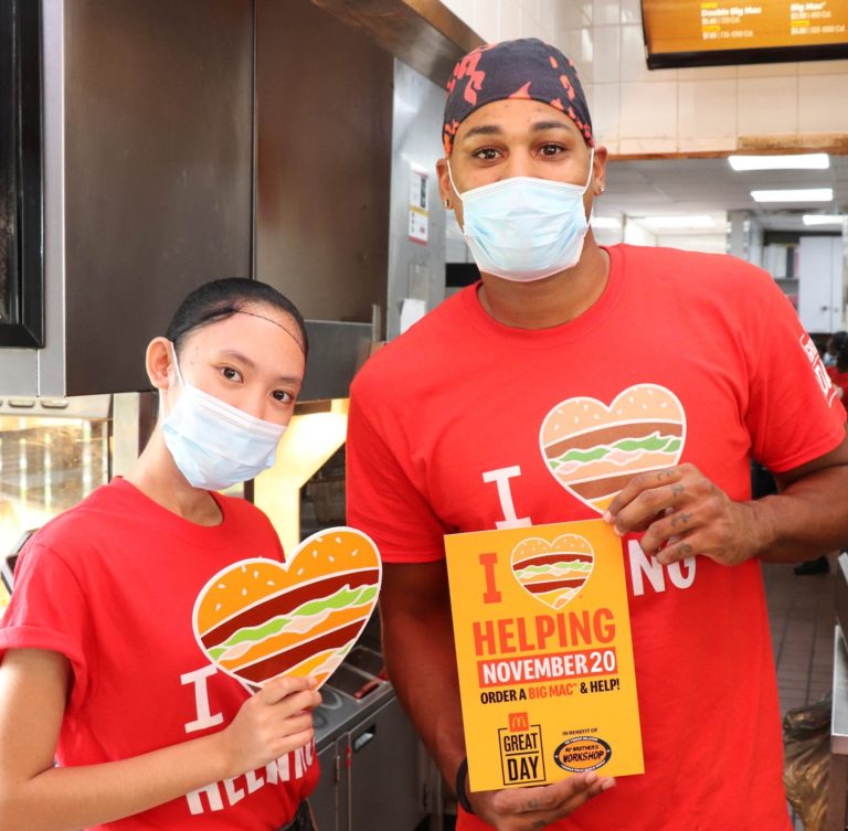 McDonald’s USVI Donates $10,000 to My Brother’s Workshop
