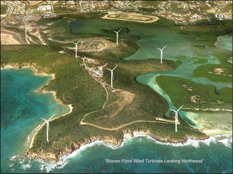 WAPA to Add Wind Energy to Power Mix; Wind Farm to Be Built at Bovoni Point