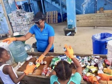 Non-Profit Island Green Surpasses 1,000,000 Cans Recycled; Senate President Tours Facilities