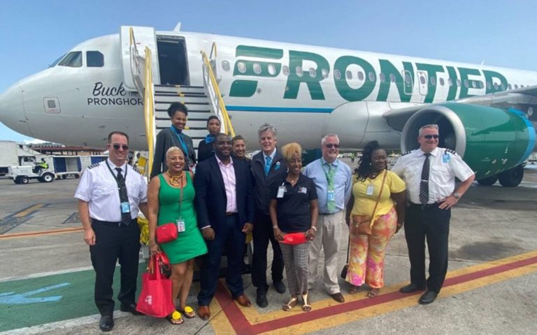 USVI Welcomes New Frontier Airlines San Juan/St. Thomas Service