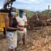 Delegate Stacey Plaskett Visits Island Green Living, Gifft Hill School