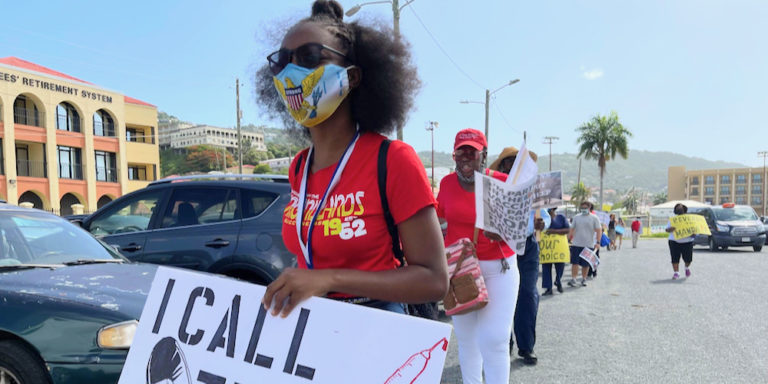 Protesters Oppose Vaccine Mandate While UVI Admins Stress Community Stewardship