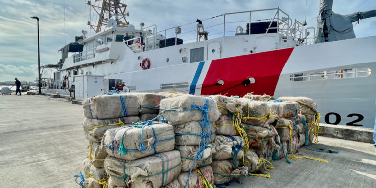 Coast Guard Seizes 3,747 Pounds of Cocaine Near British Virgin Islands
