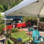 Mobile food truck at Maho Crossroads