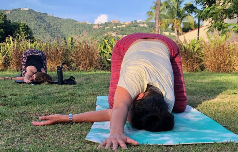 Free Yoga and Nature Walk at Estate Great Pond Friday