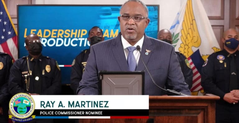 Police Commissioner Nominee Martinez Introduces Leadership Team