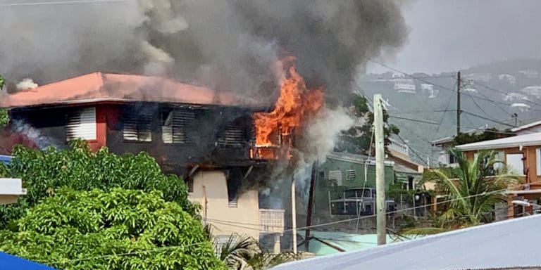 Three-Alarm Fire Damages Frenchtown Home, No Residents Injured