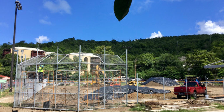 V.I. National Park Ball Field in Cruz Bay Set to Open by End of October