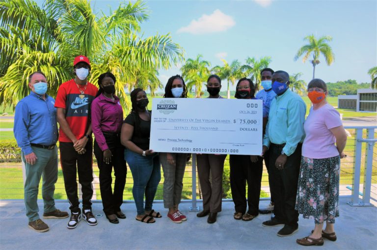 Cruzan Rum $75K Donation to Connect UVI Students to High Tech Futures