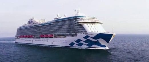 Enchanted Princess to Make Inaugural Call at WICO Dock Saturday