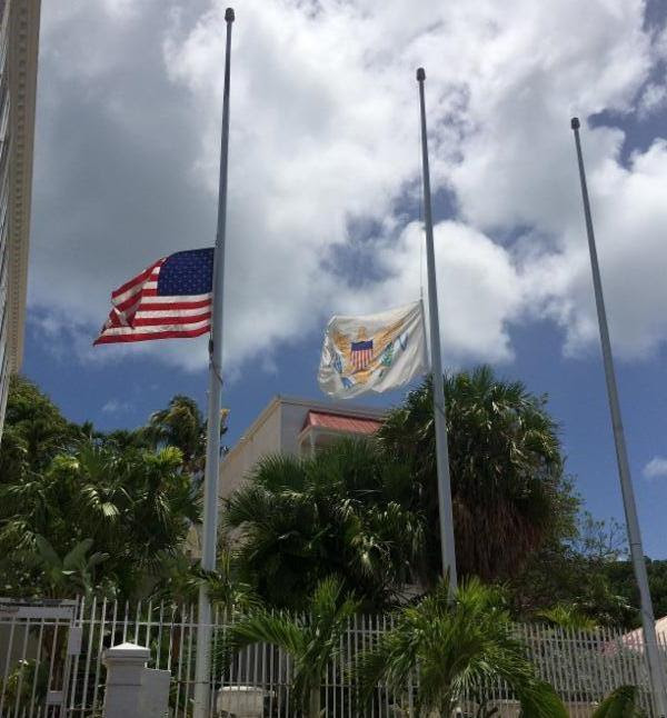Governor Orders V.I. Flags Flown at Half-staff In Honor of VIFS Firefighter Kasey Callwood