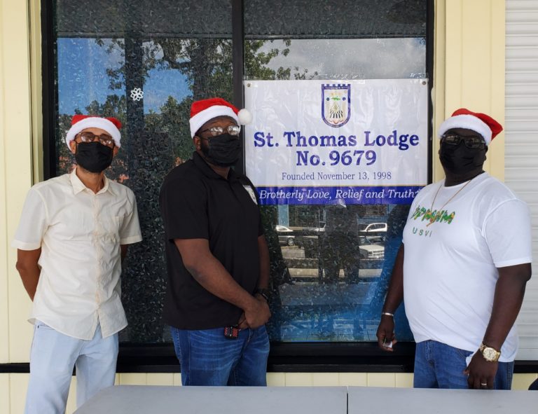 St. Thomas Lodge 9679 Brings Holiday Joy to 40 Foster Children