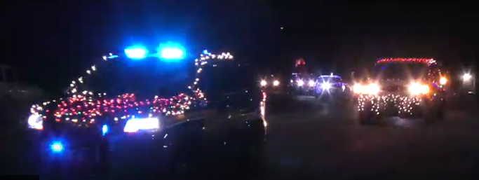 A Mobile Lantern Motorcade in Video