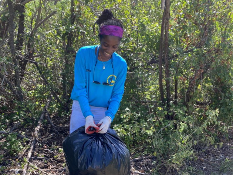 Friends of the St. Croix East End Marine Park and Volunteers Clean Up Robin Bay