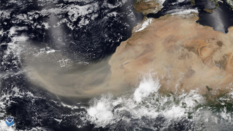 Saharan Dust Gone – For Now