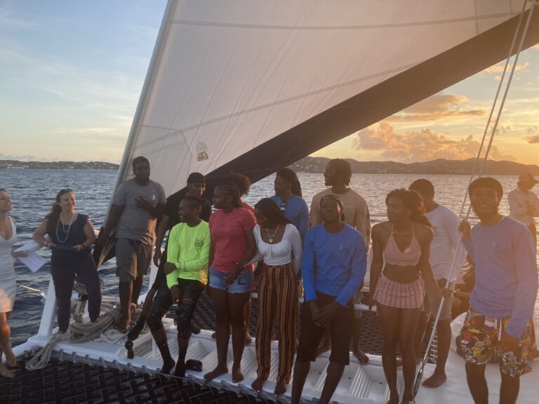 A Sunset Cruise Welcomes 13 Students To Become Yacht Captains in the US Virgin Islands