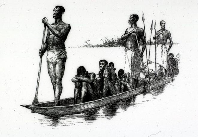 Runaway slaves often made their escapes in canoes. (Image courtesy of Olasee Davis)