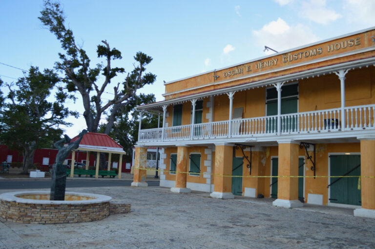 Christiansted National Historic Site Repairs Danish Customs House Staircase