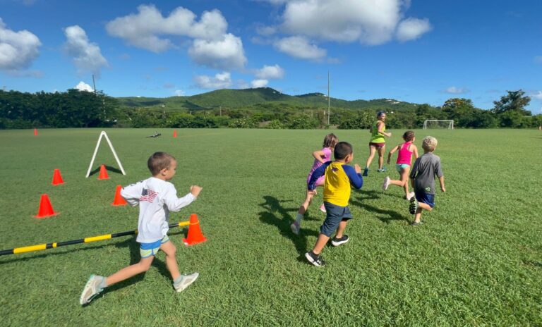 Young Athletes Attend a Multi-Sport Clinic Hosted by VI Triathlon Federation