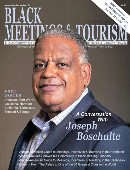 Black Meetings & Tourism Magazine Features Commissioner Boschulte
