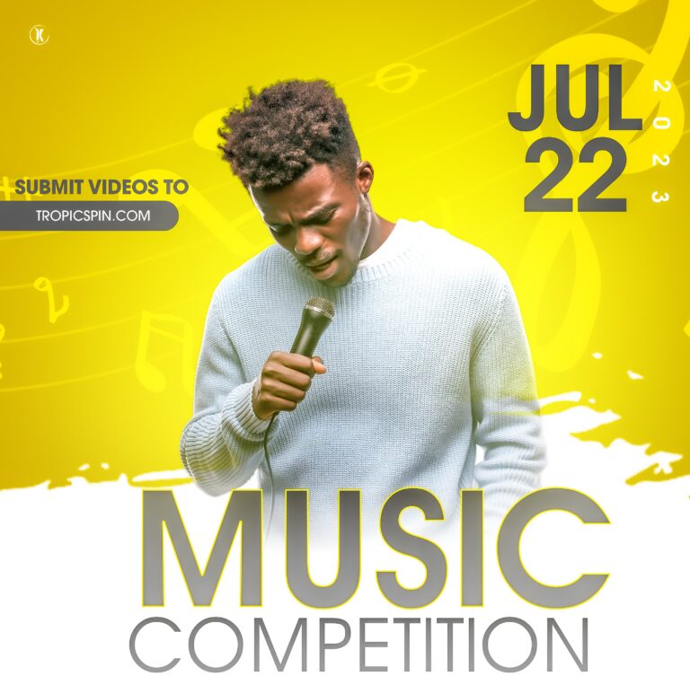 TropicSpin Music and Song Competition Calls for Submissions by Musicians