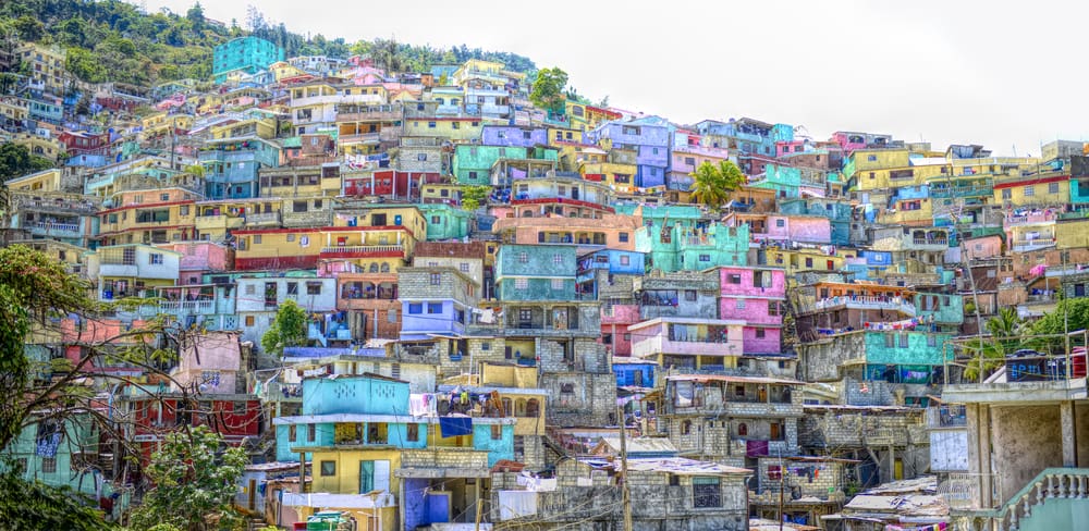 Homes crowd a hillside in Port-au-Prince, Haiti. (Shutterstock photo)