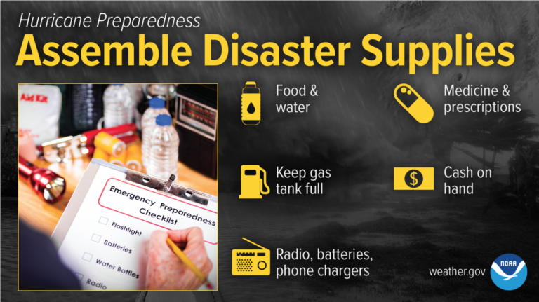 VITEMA Advises on How to Review, Replenish Disaster Supply Kits for Hurricane Season